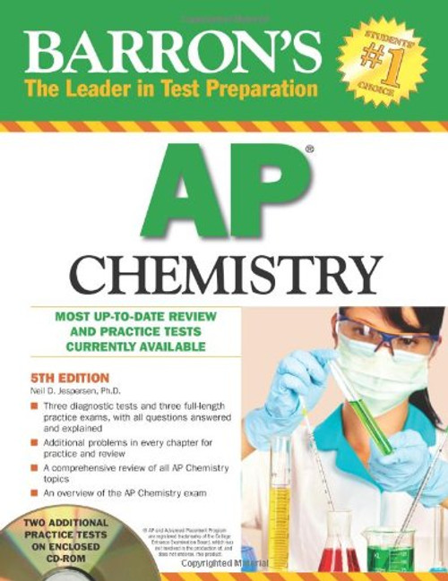 Barron's AP Chemistry with CD-ROM (Barron's: The Leader in Test Preparation)