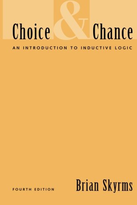 Choice and Chance: An Introduction to Inductive Logic
