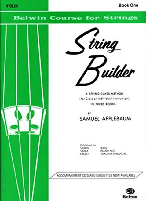 String Builder  Violin Book One (Belwin Course for Strings)