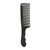 Curved Barber Comb S Shaped Arc Professional Positioning Hair Cutting Curved Comb for Flat Top Black
