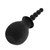 Black Unisex Soft Silicone Anal Douche Enema Bulb Portable Vaginal Cleaning Kit Anal Cleaner A7