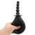 Black Unisex Soft Silicone Anal Douche Enema Bulb Portable Vaginal Cleaning Kit Anal Cleaner A7