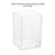 Transparent Acrylic Makeup Brush Holder Nail Pen Storage Organizer Case