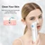 KD802 Blackhead Remover Pore Vacuum Pimple Extractor Acne Removal Kit 3 Powerful Suction Probes 4 Nozzles for Women & Men Comedone Whitehead All Skin 500mAh Rechargeable Battery