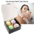 4Pcs Handmade Bath Salt Bomb Dried Flower Essential Oil Whitening Moisturizing Bath Salt Set
