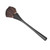 Makeup Brush Soft Rich Bristles Slender Hair Peaks Oversize Fluffy Strong Powder Grip Ability Brush Black