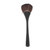 Makeup Brush Soft Rich Bristles Slender Hair Peaks Oversize Fluffy Strong Powder Grip Ability Brush Black