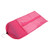 Hair Extensions Storage Bag Portable Dustproof Hair Extensions Carrier Holder with Zipper for Travel Daily UseRose Red