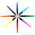 8Pcs Body Painting Brush Pen Set Artistic Watercolour Drawing Pen
