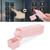 Portable Anti-Secondary Contact Stick Protective Defender Touching Free Press Tool for Elevator Button Door Handle(Pink )