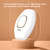 Mini Portable IPL Hair Removal Instrument Shaving Tool Full Body Shaver Painless for Face Bikini Underarms and Body
