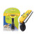 Pet Grooming Brush Fine Teeth Hair Knots Removal Prevent Slip Metal Dog Shedding Comb Yellow L
