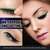 4 Pairs 2 in 1 Reusable Eyeliner and Eyelash Stickers Makeup Eyeliner Eyelash Sticker Self Adhesive Glitter Shiny Eyeliner Stickers