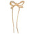 Hair Pin Simple Beautiful Exquisite Eye Catching Convenient Durable Practical Hair Fork for Wedding Party BallGold