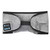 Sleeping Eye Cover Light Blocking Bluetooth 5.0 Connection Music Playing Electric Eye Pad Grey