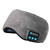 Sleeping Eye Cover Light Blocking Bluetooth 5.0 Connection Music Playing Electric Eye Pad Grey