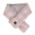 Heating Scarf Washable Adjustable Gears Soft Warm USB Electric Heated Scarf for Skiing Fishing Outdoor Pink Grid