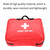Home Outdoor Travelling Medical Storage Box Case First Aid Bag Emergency Red
