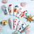 24 Pcs Christmas Fake Nails Artificial Full Cover Nail Tips Removable Xmas Fingernails for Women Girls