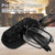 Unisex Portable Lightweight Foldable Ultra Thin Black Reading Presbyopic Glasses (3.0)