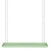 Esschert Design Hanging Plant Tray Rectangular Green L