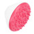 Bath Shower Beauty Brush Soft Silicone Meridian Massage Hair Scalp Brush for Arm Waist LegRose Red