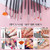 31Pcs Nail Brush Pen Set Nail Art Liner Brush UV Gel Painting Acrylic Nail Tool