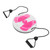 Twisting Waist Disc with Pull Rope Home Fitness Multifunction Lose Weight Waist Sports Health Entertainment Red