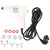 Electric Spine Chiropractor 3 Strength Levels 4 Massage Heads Chiropractic Adjusting Instrument 100‑240VAU Plug