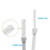 Ventilator Tube Brush Breathing Tube Cleaning Brush Pipe Cleaning Brush