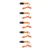 5pcs Big Fat Ballpoint Pens Fat Heavy Weighted Pens Large Wide Grip Pens for Daily Writing