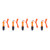 5pcs Big Fat Ballpoint Pens Fat Heavy Weighted Pens Large Wide Grip Pens for Daily Writing