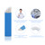50pcs Permanent Makeup Eyebrow Tattoo Bevel Blade Microblading Needles For 3D Embroidery 21 Pin