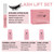EELHOE Lash Lift Set Eyelash Perm Kit Semi-Permanent Eyelash Perming Curling Kit with Lift Pads Lash Brush