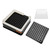 100 Holes 0# ABS Manual Capsule Filler Capsule Powder Pressing Filling Machine Plate Black