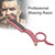 Stainless Steel Men Razor Thumb Shape Manual Straight Facial Hair Removal Shave Razor Red