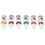 6 Colors 15ml Tattoo Ink Set Natural Bright Color Pigment for Tattoo Microblading Training Real Person Use