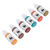6 Colors 15ml Tattoo Ink Set Natural Bright Color Pigment for Tattoo Microblading Training Real Person Use