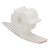 Cord Organizer Home Beauty Salon Cute Duck Shaped Cable Cord Wrapper for Beauty Device Appliance White