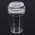 Fashionable Transparent Silicone Nail Polish Transfer Stamper & Scraper Set Manicure Tool