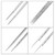 100PCS Disposable Tattoo Needles Mix Sizes Tattoo Needles Tattoo Accessories