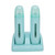 Hair Removal Wax Heater Professional Double Wax Heaters Hair Removal Wax Machine Cyan220V EU Plug