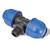 PE Hose Connector Male Tee 16 Bar 25mm to 1/2 inch 2pcs