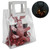 PVC Tote Bag Creativity European Style Gift Packaging Clear Plastic Transparent SuppliesRed