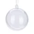20Pcs Fillable Clear Plastic Ball Wedding Christmas Decoration Ornaments (10cm)