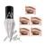 5 Pcs Shiny Eyeliner Set Waterproof Long Lasting Liquid Glitter Eyeliner Smudgeproof Makeup Eye Liner Eye Shadow