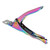 Nail Tip Cutter U Shape DIY Trimming Stainless Steel Portable Nail Tip Groomer for Beauty Salon Colorful