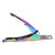 Nail Tip Cutter U Shape DIY Trimming Stainless Steel Portable Nail Tip Groomer for Beauty Salon Colorful