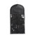 Hair Extensions Storage Bag Portable Dustproof Hair Extensions Carrier Holder with Zipper for Travel Daily UseBlack