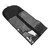 Hair Extensions Storage Bag Portable Dustproof Hair Extensions Carrier Holder with Zipper for Travel Daily UseBlack